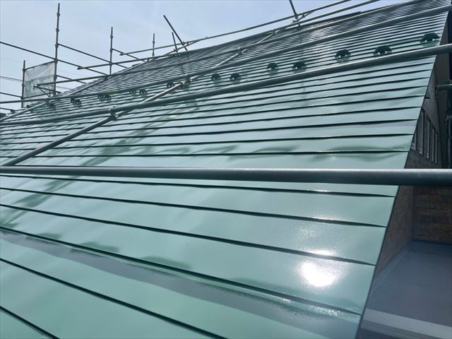 諏訪市屋根塗装